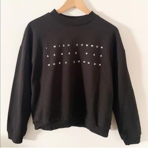 Forever 21 cropped sweatshirt